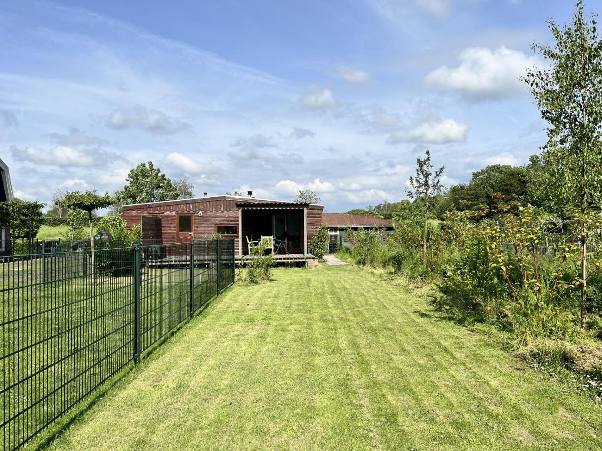 Vrijstaand Chalet Met Veel Buitenruimte En Veranda Zuid-Scharwoude 외부 사진