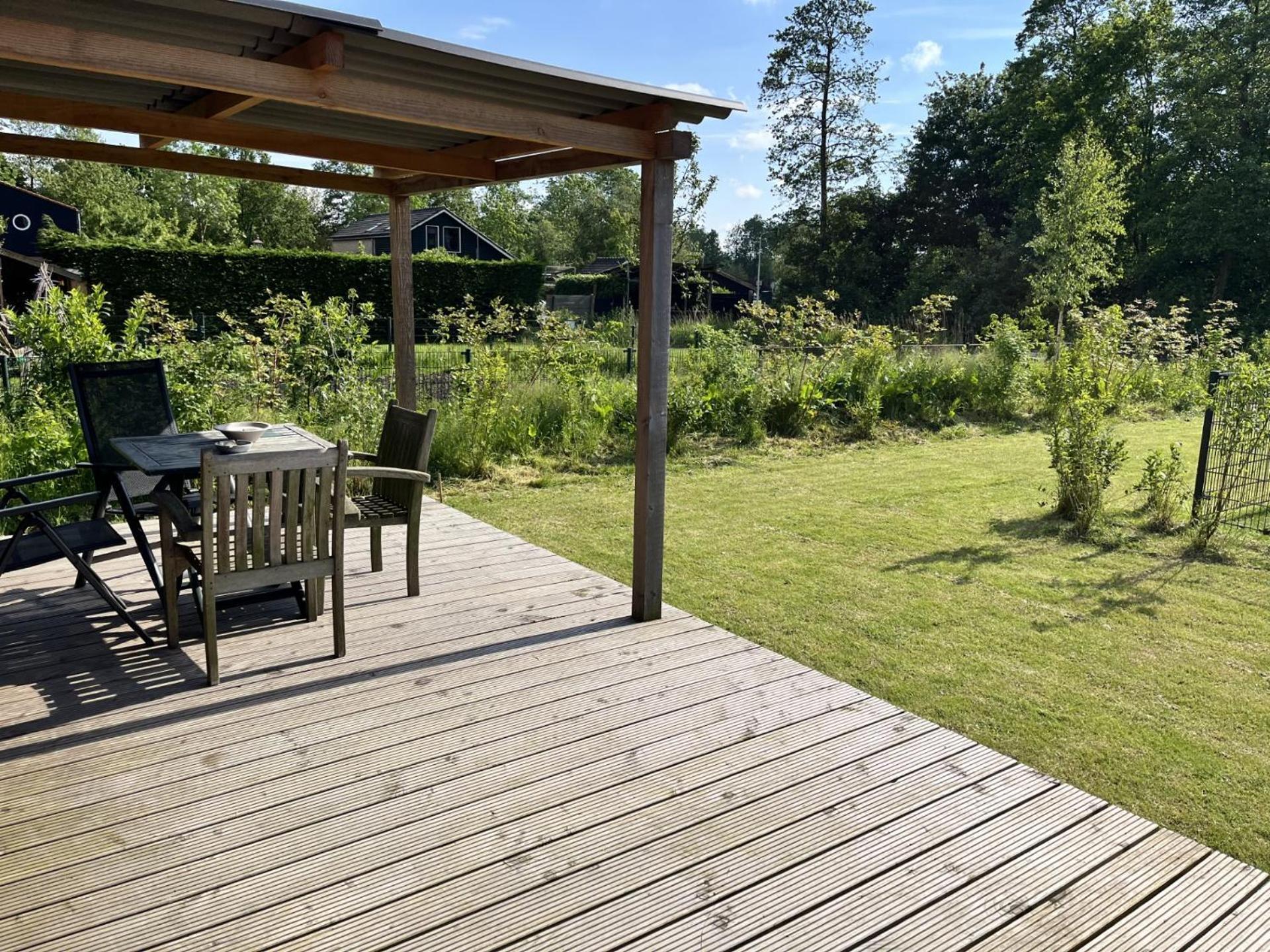 Zuid-Scharwoude Vrijstaand Chalet Met Veel Buitenruimte En Veranda 빌라 외부 사진